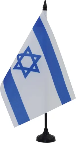 Vista 173 de AZ FLAG Aland Table Flag 4x6 in 100D Polyester Plastic Base Indoor use Finnish 15x10 cm desk flag stitched finish with reinforced edges with