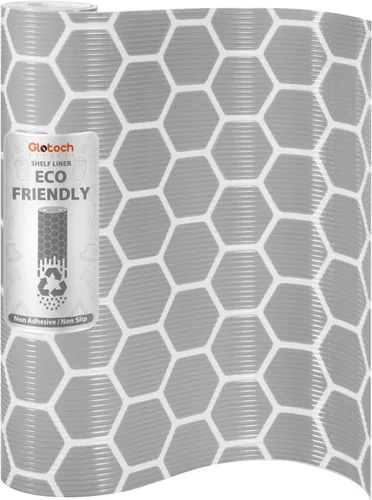 Vista 31 de Glotoch Forro Premium Antideslizante para Estantes, Forro de Cajón No Adhesivo, Revestimientos Impermeables para Armarios de Cocina, Cajón