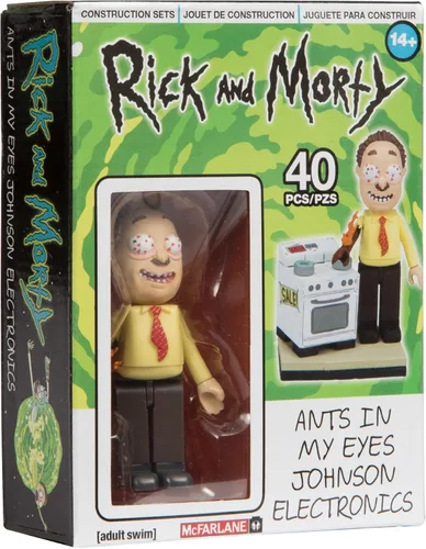Vista 2 de McFarlane Toys Rick y Morty hormigas en mis ojos Johnson 's Electronics Micro construcción toy-interlocking-building-sets