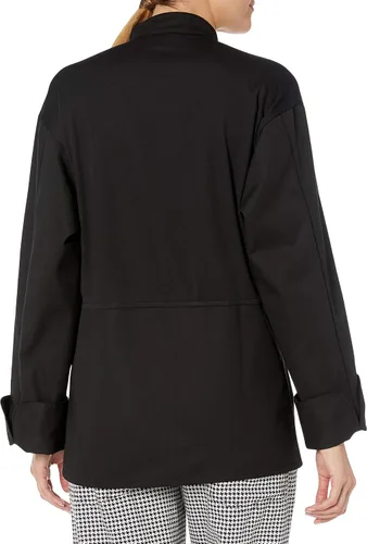 Vista 2 de Uncommon Threads Caliente Chef Coat 5 Snap Mesh Back