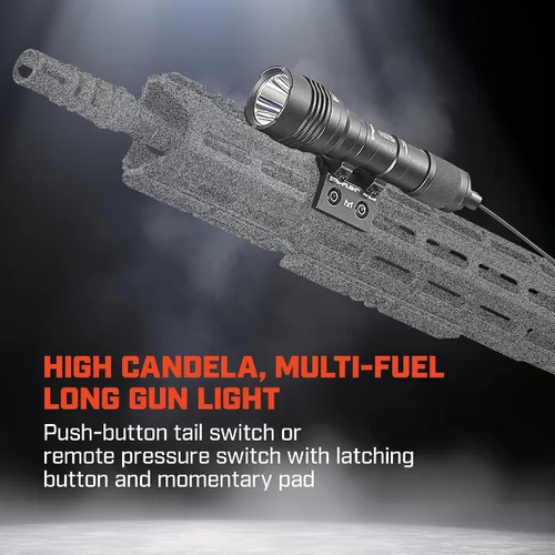 Vista 8 de Streamlight 88066 ProTac Rail Mount HL-X 1000 lúmenes linterna táctica multi-combustible para arma con interruptor remoto, interruptor trasero