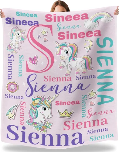 Vista 15 de Artsadd Manta de bebé personalizada para niñas y niños, mantas de bebé personalizadas con nombre, manta personalizada para niños, recién nacidos