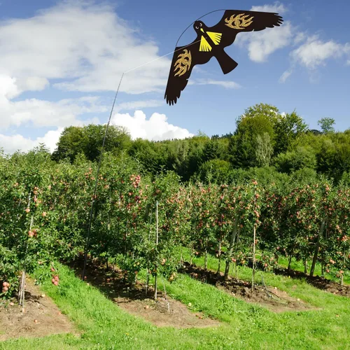 Vista 4 de Cometa de Halcón para Aves, Cometa Voladora para Protección de Cultivos Espantapájaros, Cometas Voladoras Sin Mástil - Estilo E