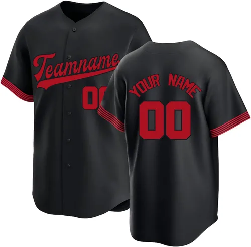 Vista 10 de Camiseta de béisbol personalizada cosida con el nombre del equipo, número de equipo, camisas con logotipo, uniforme deportivo impreso para hombres