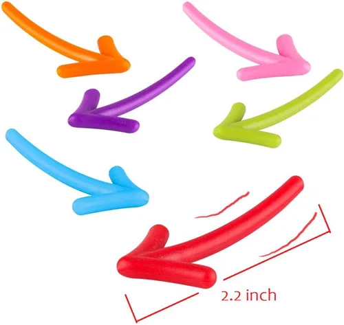 Vista 6 de Imanes decorativos para refrigerador, imanes perfectos para nevera para uso personal en casa y oficina (12 flechas)