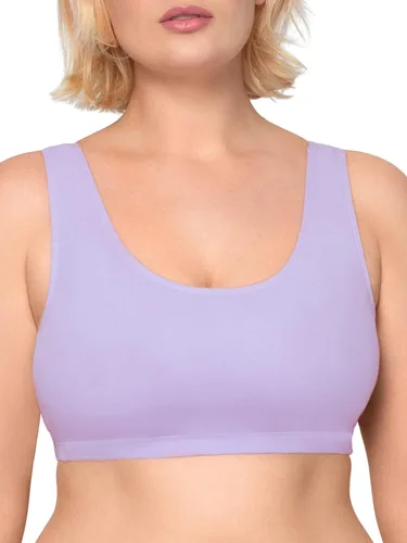 Vista 5 de Fruit of the Loom - Sujetador deportivo tipo camiseta para mujer que sostiene el busto, paquete económico