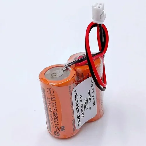 Vista 2 de 1800mAh MR-BAT6V1 2CR17335A WK17 6V CR17335 Batería de litio con conector