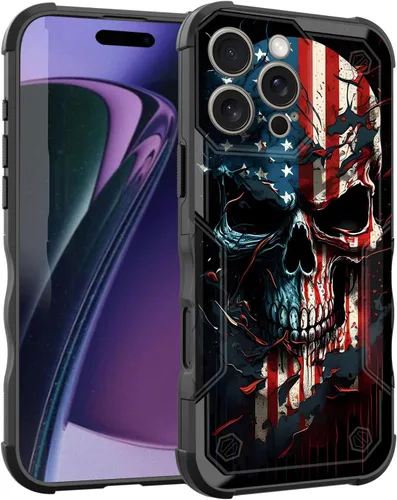 Vista 42 de Funda para iPhone Air, [doble capa] [protección contra caídas de grado militar de 10 pies] Funda resistente a prueba de golpes para iPhone Air