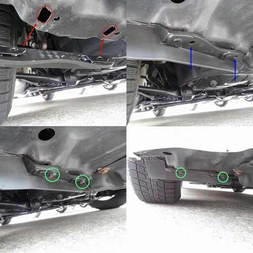 Vista 6 de 30 piezas M6-0.096x0.748 in cubierta de parachoques Splash Shield Mud Gurad Flap Tornillos para 90159-60498 Toyota y Lexus