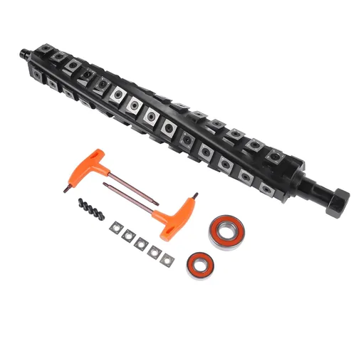 Vista 4 de Reemplazo de cabezal de corte helicoidal en espiral de 13 pulgadas para DeWalt DW735 DW735X cepilladora reduce ruido