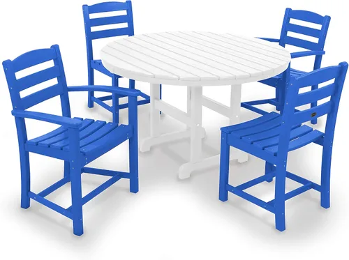 Vista 5 de POLYWOOD® La Casa Café - Juego de comedor, gris pizarra Pizarra gris