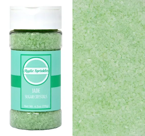 Vista 19 de Mystic Sprinkles Cristales de azúcar botella de 4.2 oz (ámbar - naranja)