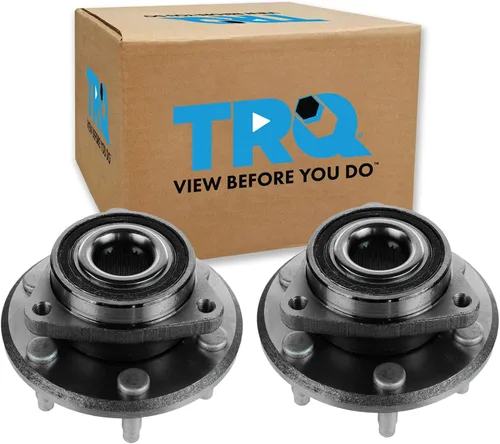 Vista 142 de TRQ Juego de 2 rodamientos de rueda delantera y conjunto de cubo compatible con Tesla 3 2020 Y 2018-2019 para Tesla 3 2020 Tesla Y AWD 2018-2019