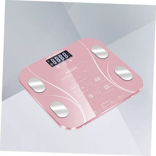 Vista 8 de Báscula de peso inteligente Báscula de grasa corporal Monitor de salud doméstica (sin batería)