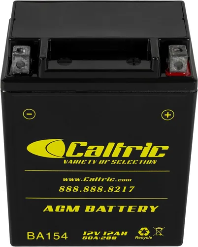 Vista 4 de Caltric Agm - Batería compatible con Suzuki Gs750B Gs750C Gs750E Gs750Ec Gs750L Gs750N Gs750S Gs750T