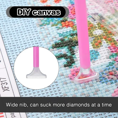Vista 7 de abcGoodefg Kit de pinturas de arte de diamantes, 6 paquetes, kits de arte de diamantes 5D para adultos, juego de paisaje, pintura redonda de taladro