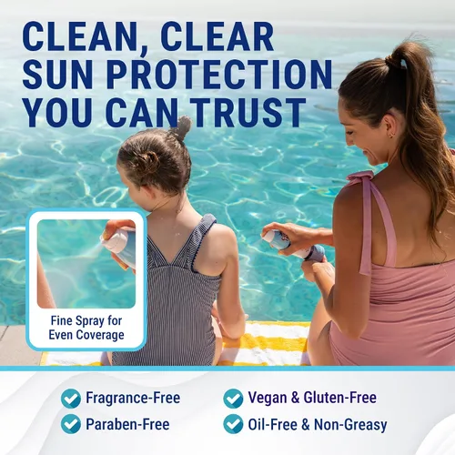 Vista 3 de Coral Isles SPF 30 - Spray Reef de amplio espectro, 6 onzas líquidas, paquete de 2