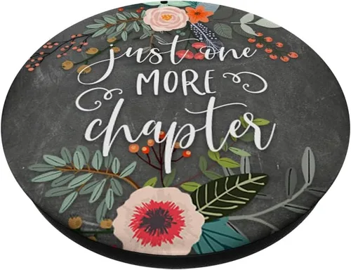 Vista 2 de Just One More Capítulo, bonito regalo para amante de la lectura de libros, PopSockets Grip y soporte para teléfonos y tabletas