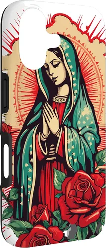 Vista 3 de Funda para iPhone 17 de Virgen De Guadalupe Católica Cristiana Virgen De Guadalupe