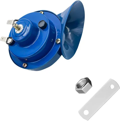 Vista 12 de Yourkar - Bocina de coche fuerte, 12V impermeable, bocina eléctrica de caracol de 303DB, tono alto, reemplaza para coches, SUV, camiones