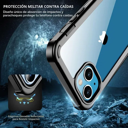 Vista 5 de Red2Fire Funda para iPhone 13, [Cuerpo Completo 360] [Protección de Servicio Pesado] con Protector de Pantalla Integrado Resistente Robusto 12 Pies