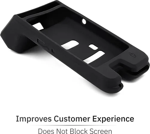 Vista 6 de Pax A60 Funda protectora de silicona para sistema POS, color negro
