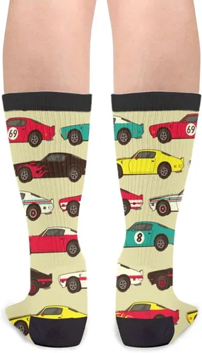 Vista 2 de Calcetines divertidos para hombre y mujer
