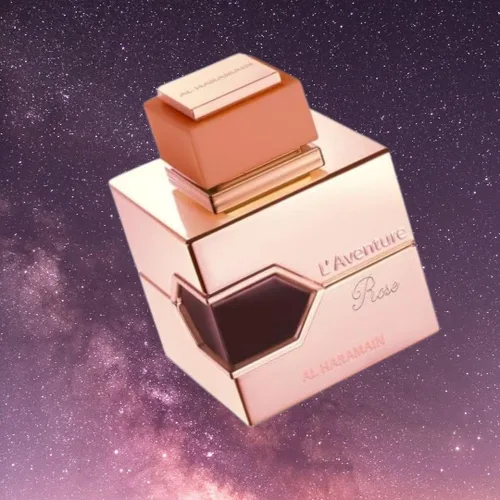 Vista 3 de Al Haramain L'aventure Rose - Eau de Parfum en espray para mujer, 3.4 onzas