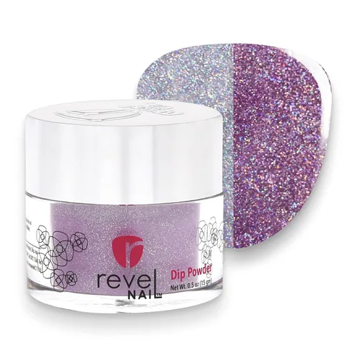 Vista 26 de Polvo de Inmersión de Uñas Revel Nail - Polvo Azul para Uñas, Esmalte de Uñas con Resistencia a las Astillas, Polvo de Inmersión para Uñas