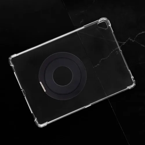 Vista 3 de Funda y soporte de tableta para iPad Air 2 Wi-Fi - transparente+negro Funda transparente + soporte negro