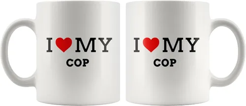 Vista 2 de Taza de café con texto en inglés "I Love My Queen", ideal como regalo para el futuro de la escuela, estudiante, jubilación, mamá, papá, madre