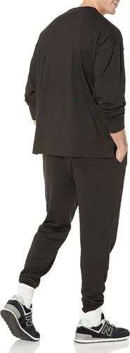 Vista 7 de Tienda Essentials Camiseta de manga larga para hombre de algodón orgánico de gran