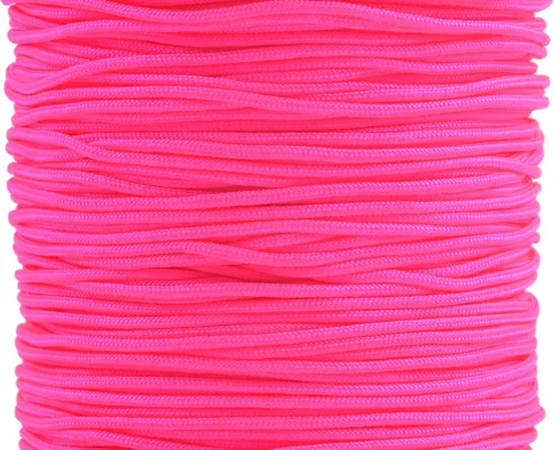 Vista 8 de KONMAY 1 rollo de cuerda de nailon de 150 yardas, trenzado de 0.016 in de nailon Shamballa Macramé/cordón de cuentas, cordón de nudo chino, cuerda