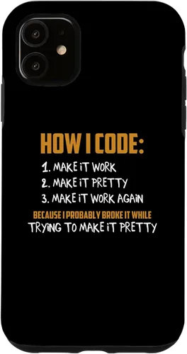 Vista 8 de iPhone 16 How To Code Funny Computer Programmer Coding Geek Novelty Case