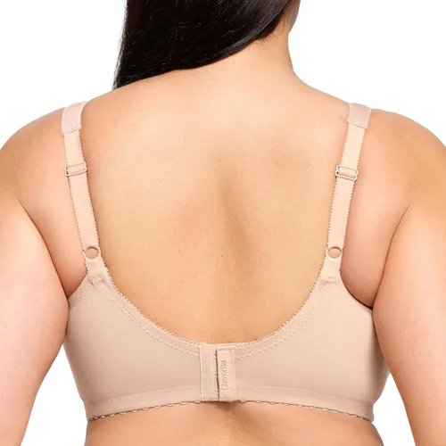 Vista 2 de Glamorise Sujetador MagicLift de algodón con soporte sin varillas #1001 para mujer
