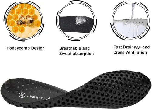 Vista 5 de Zapatos de agua para hombre descalzos de secado rápido, calcetines acuáticos para natación, buceo, surf, piscina, deportes acuáticos, playa