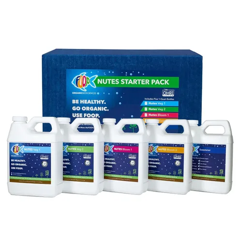Vista 11 de FOOP Nutes Veg & Bloom Paquete de Inicio + FOOP Mist: Nutrientes Orgánicos + Fertilizante Foliar: Consigue Cogollos Apretados, Terpenos Veg & Bloom