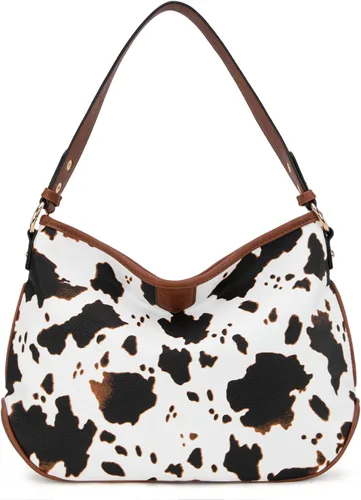 Vista 10 de Medium Women Shoulder Bag Casual Hobo Purses Daily Handbag for Everyday Use *Negro sólido