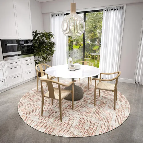 Vista 12 de Addison Rugs Eleanor AER31 - Alfombra beige de 1 pies 8 pulgadas x 2 pies 6 pulgadas, fácil de limpiar, lavable a máquina, no se desprende