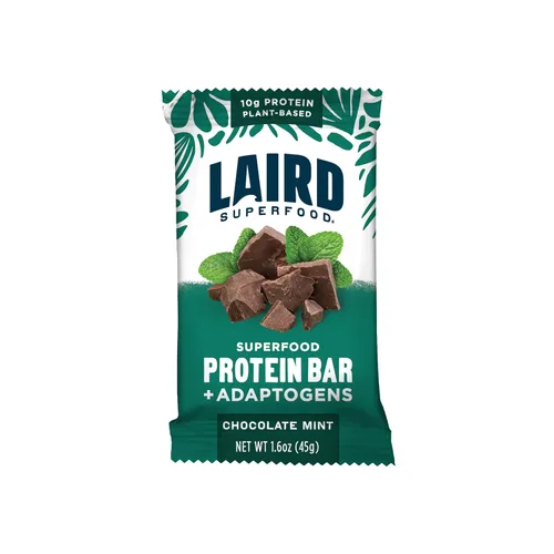 Vista 11 de Barras de proteína funcional Laird Superfood – Barra de proteína pero mejor con ingredientes reales, hongos funcionales 10g de proteína a base