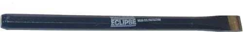 Vista 3 de Eclipse Cincel frío plano CB108D, acero al cromo vanadio, 3/4 pulgadas de ancho x 6 pulgadas de largo