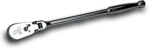 Vista 18 de Capri Tools - Trinquete de perfil bajo de cuadrante de 1/2 pulgada, 72 dientes verdaderos y arco oscilante de 5 grados