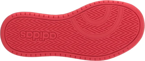 Vista 4 de adidas Zapatos de baloncesto para niños Hoops Mid 2.0, OnixShock YellowAsh Silver