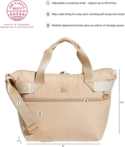 Vista 2 de adidas Originals Puffer Shopper Tote Bag