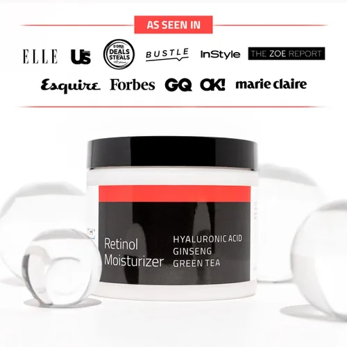 Vista 2 de YEOUTH Crema de retinol para cara, hidratante facial de retinol para mujeres y hombres con ácido hialurónico y té verde, hidratante nocturno