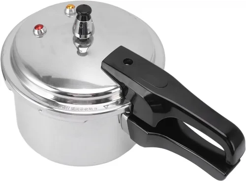 Vista 7 de Olla a presión de aleación de aluminio 3L - Mini olla a presión para estufa de gas