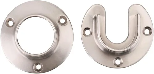 Vista 7 de John Sterling soporte para caño de armario - Muy resistente, Bronce, Bronce, 1