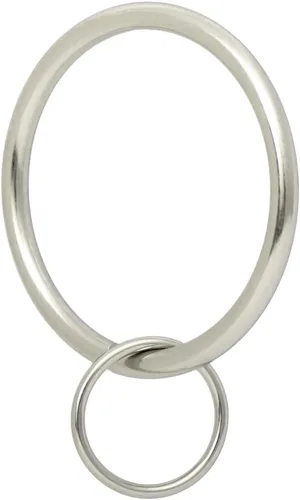 Vista 13 de Ivilon Anillos de Cortina con Ojales de Tapicería - Anillo de 1.7" para Pasadores de Gancho, Juego de 14 - Latón Antiguo Ant Brass
