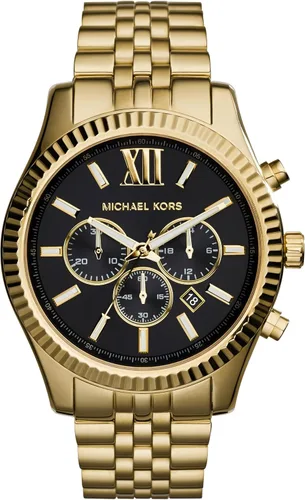 Vista 13 de Michael Kors Lexington - Reloj de pulsera de acero inoxidable para hombre