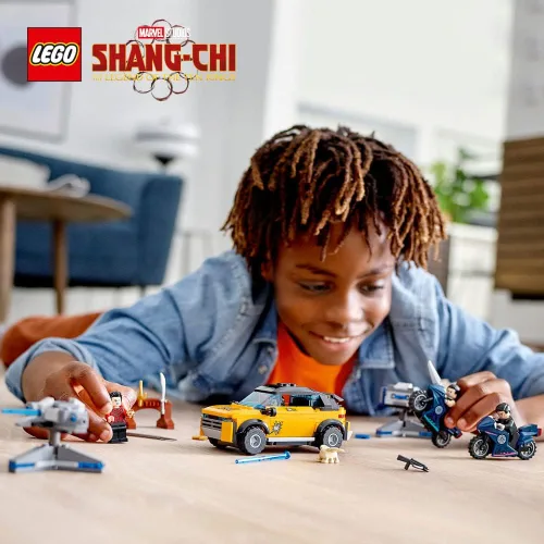 Vista 5 de LEGO Marvel Shang-Chi Escape from The Ten Rings 76176 Kit de construcción (321 piezas)